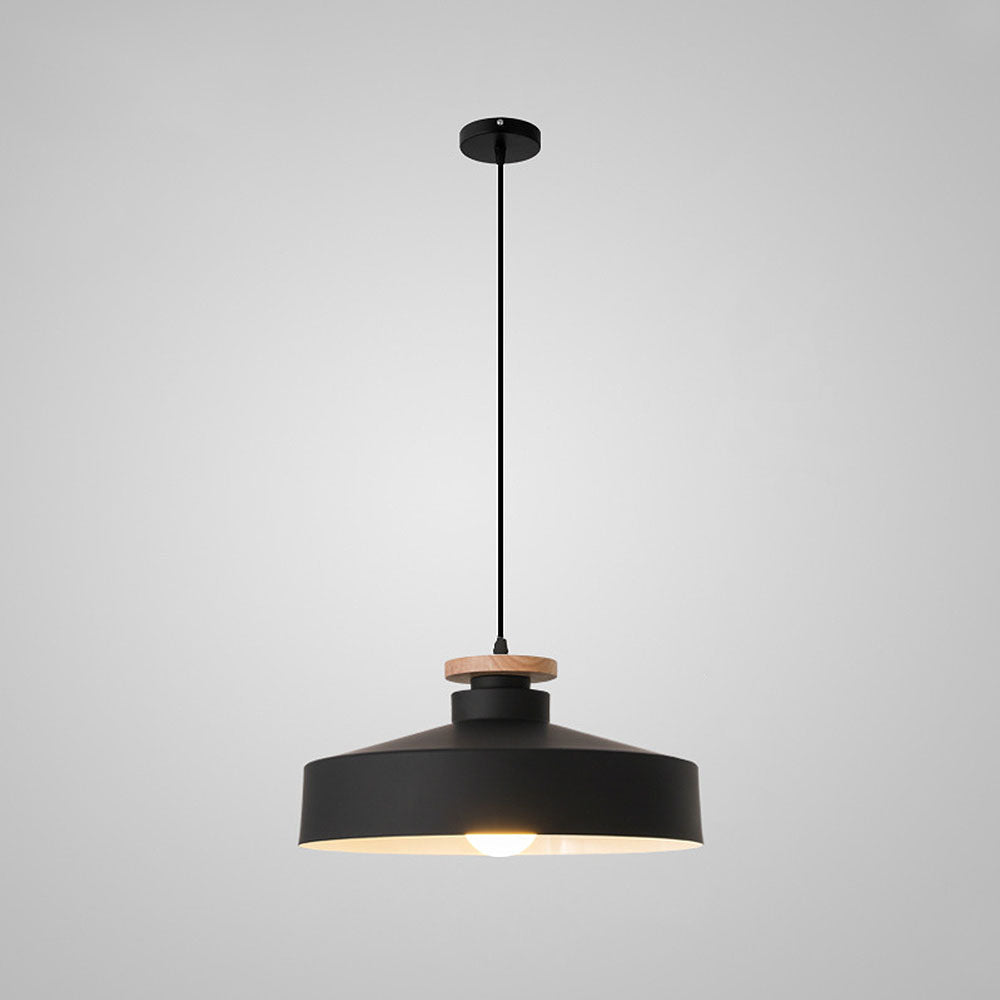 Scandinavische Houten Hanglamp – Modern & Warm