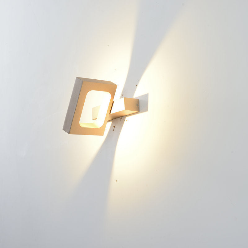 Moderne Aluminium LED Wandlamp – Compact & Energiezuinig