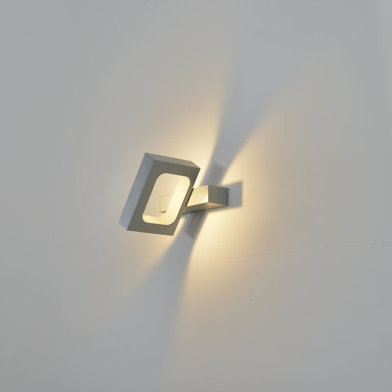 Moderne Aluminium LED Wandlamp – Compact & Energiezuinig
