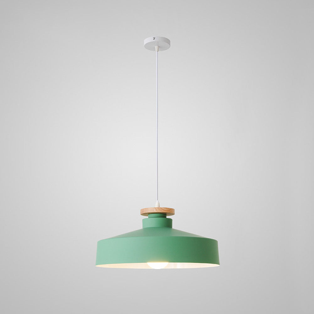 Scandinavische Houten Hanglamp – Modern & Warm