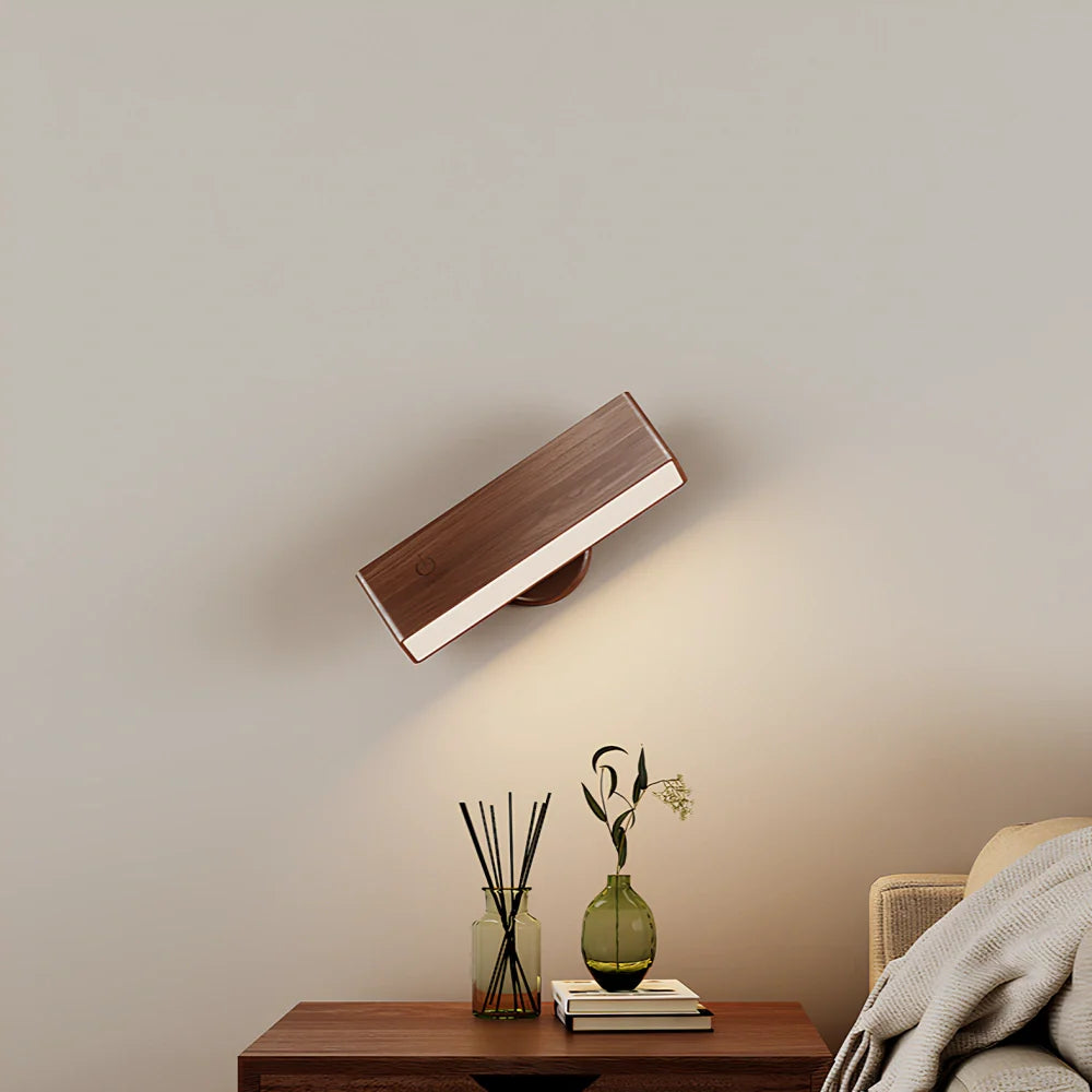 Lumio - Stijlvolle draaibare wandlamp met magnetische montage