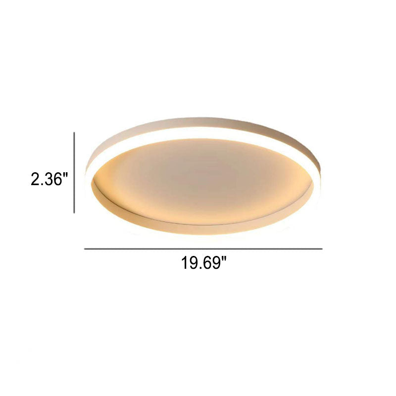 Moderne LED Plafondlamp – 3-Kleurig Licht & Oneindig Dimbaar met Afstandsbediening
