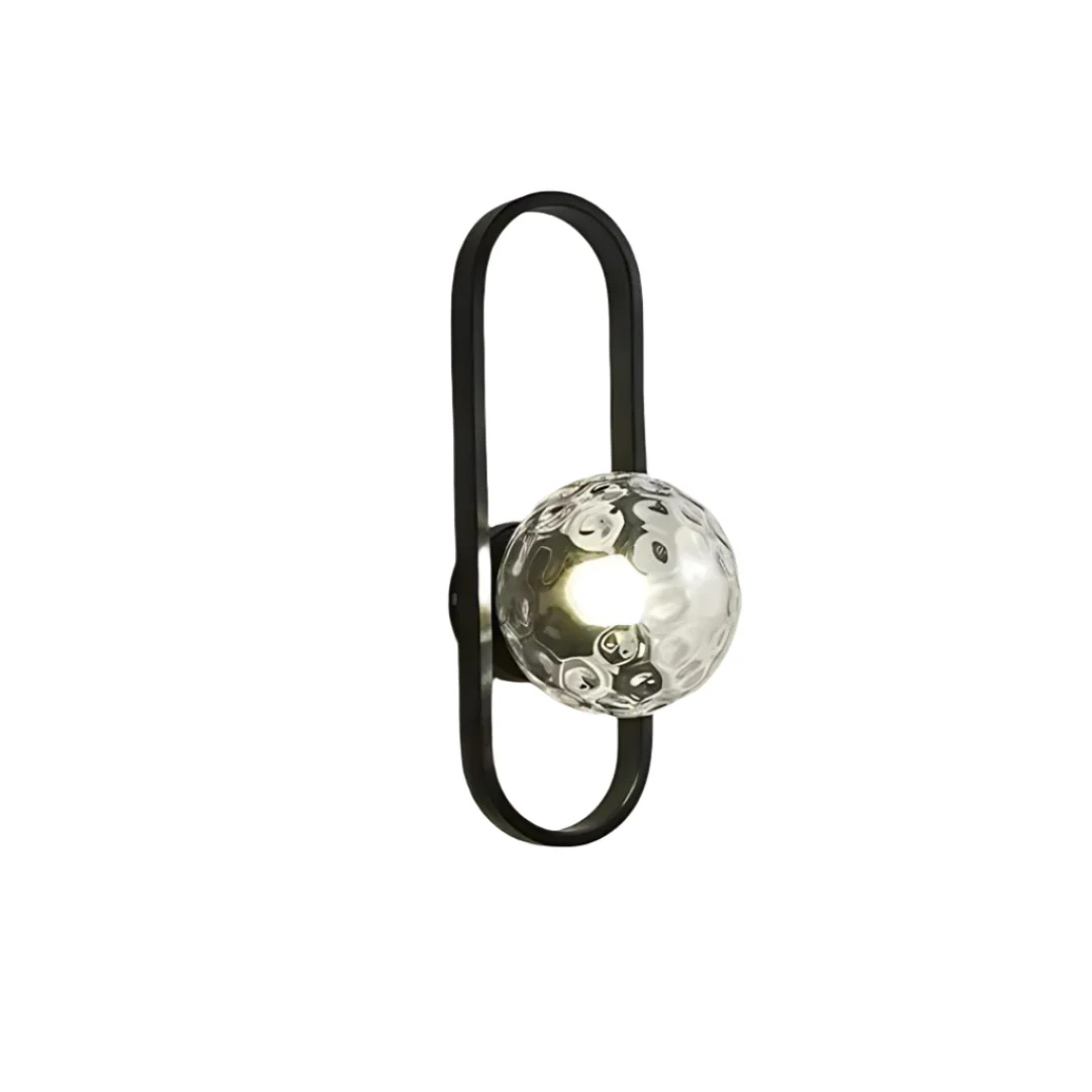 Lumio - Luxe Glas Wandlamp met Warme LED Verlichting