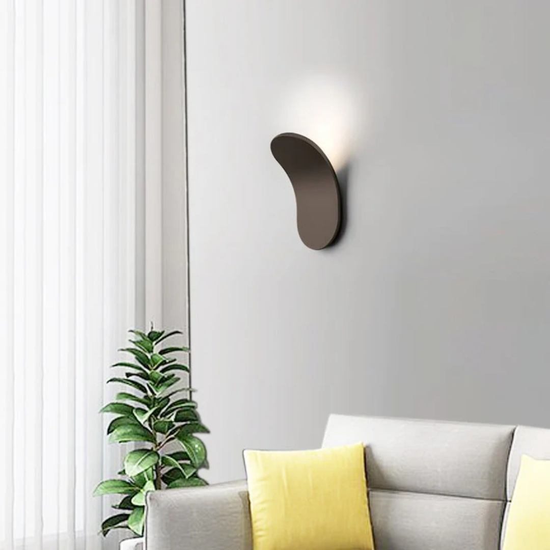 Lumio - Scandinavische Minimalistische LED Wandlamp van Metaal
