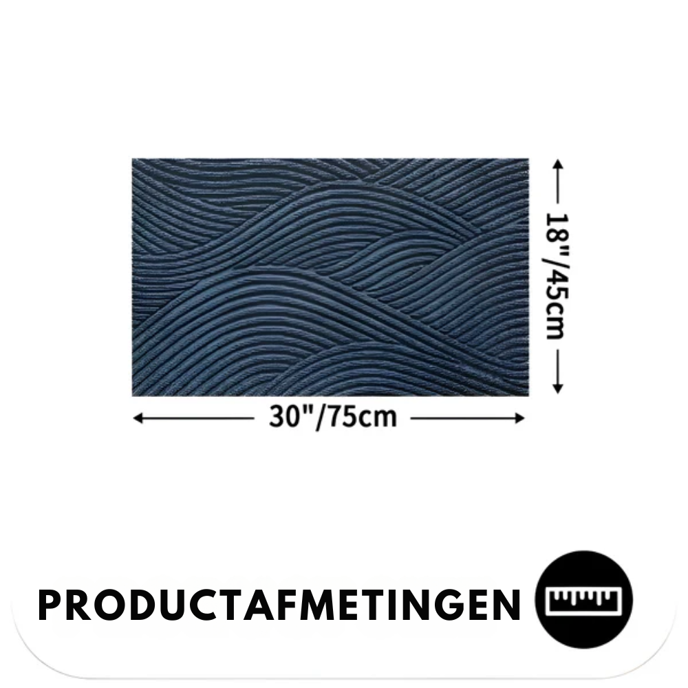 Lumio – Geometrische PVC Deurmat Antislip Design