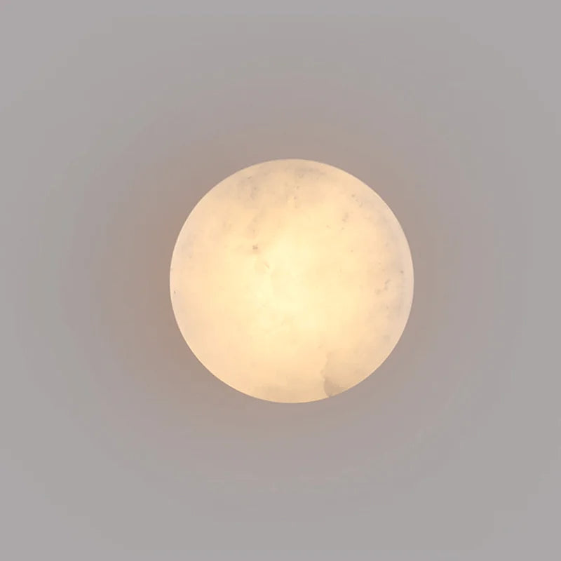 Lumio - Luxe Marmeren Wandlamp met Tijdloze Scandinavische LED Verlichting