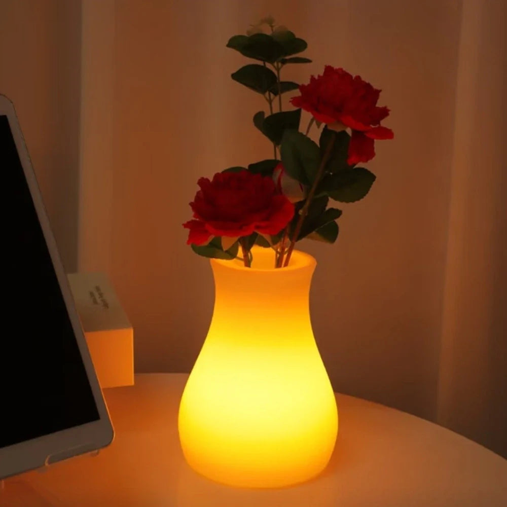 Lumio - Draadloze vaaslamp met 16 kleuren en afstandsbediening