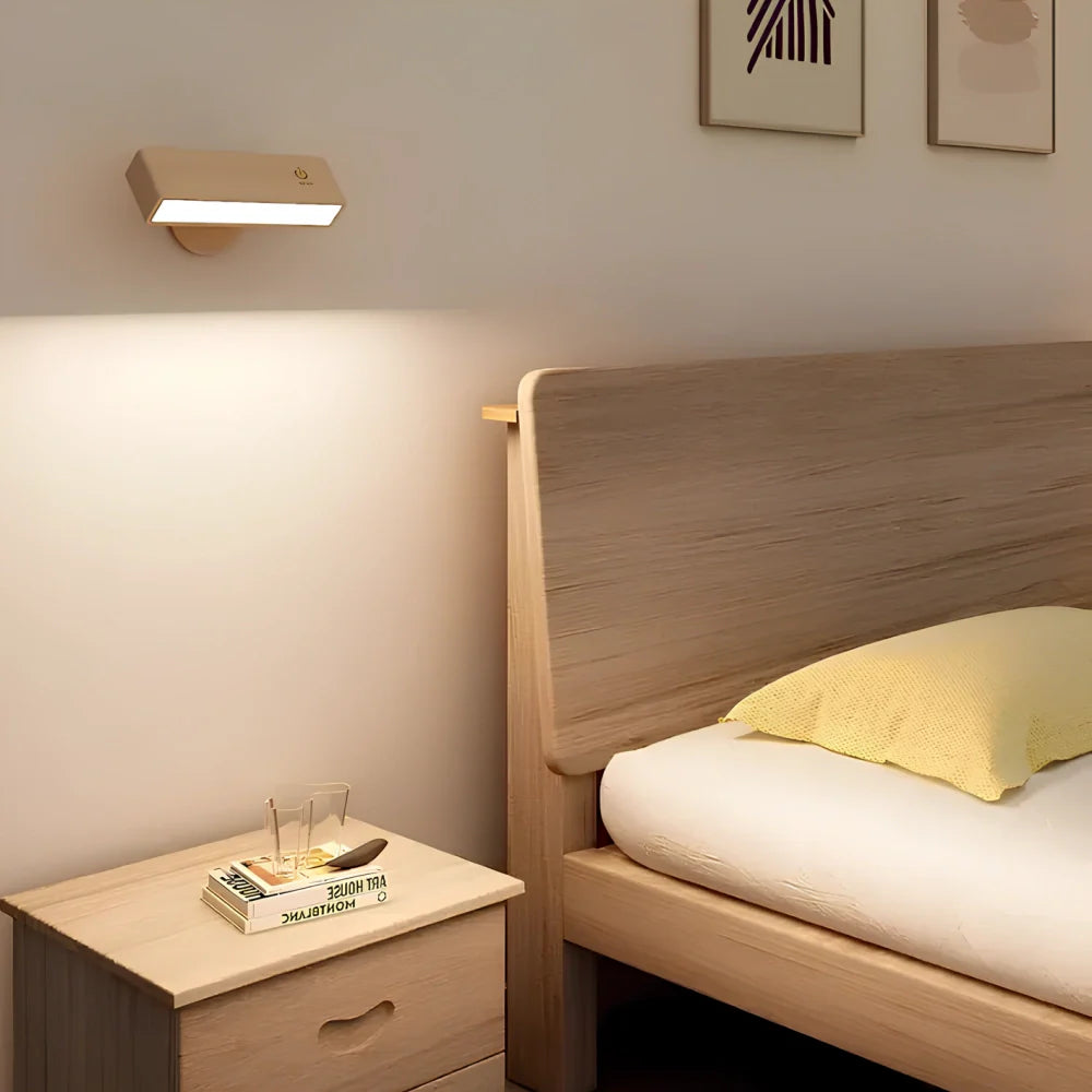Lumio - Stijlvolle draaibare wandlamp met magnetische montage