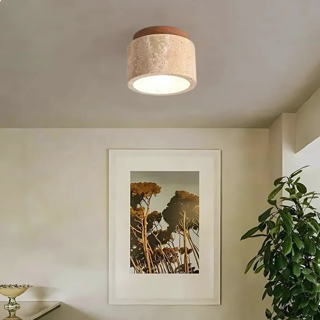 Hoki – Plafondlamp met Japans Design van Marmer & Hout