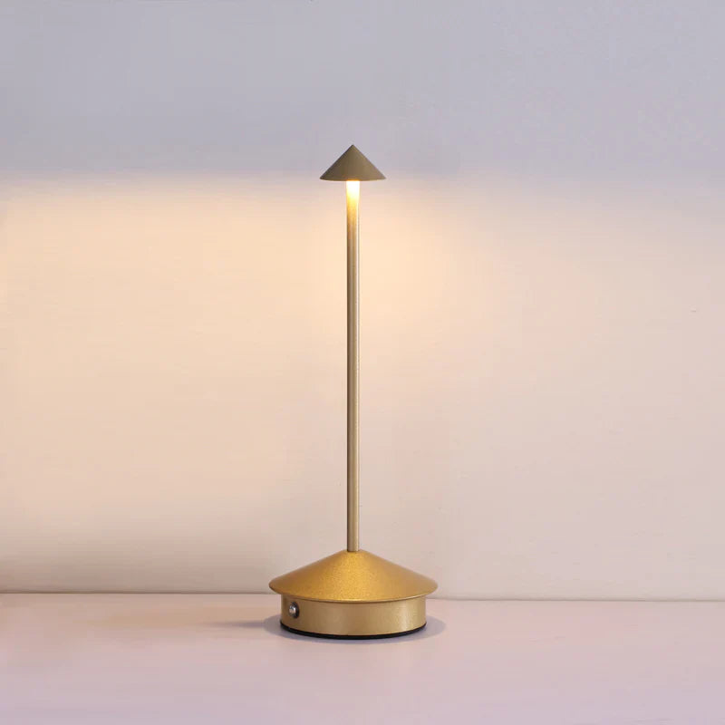 Cassia – Minimalistische Tafellamp met Dimbare LED & Draadloos Design