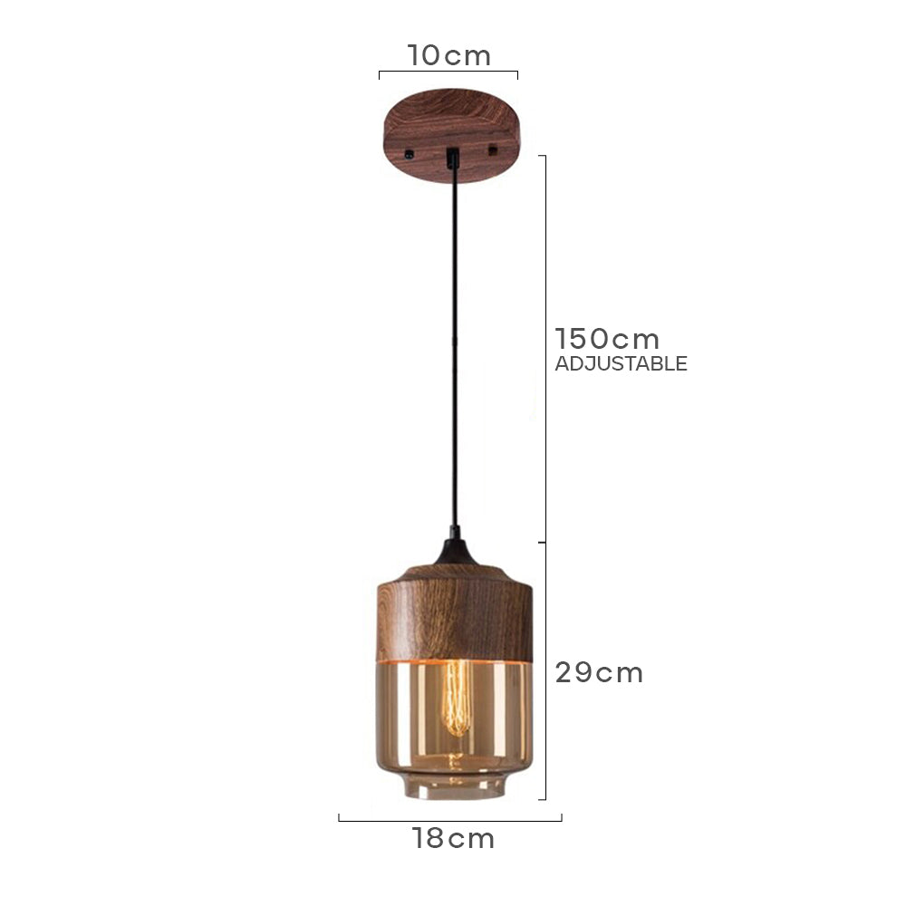 Houten Hanglamp – Natuurlijk en Elegant