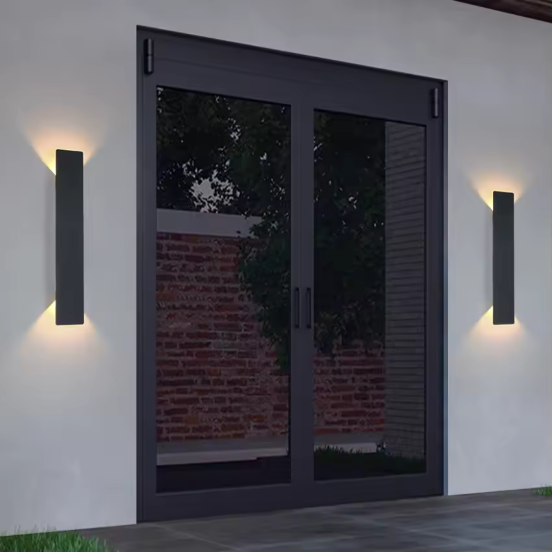 Lumio - Moderne aluminium buitenlamp met waterdicht LED-ontwerp