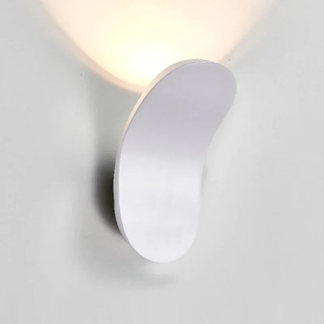 Lumio - Scandinavische Minimalistische LED Wandlamp van Metaal