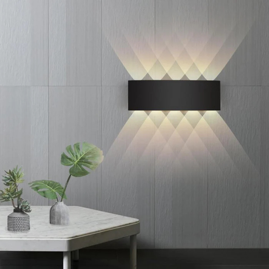 Lumio - Waterdichte LED buitenwandlamp met warm wit licht