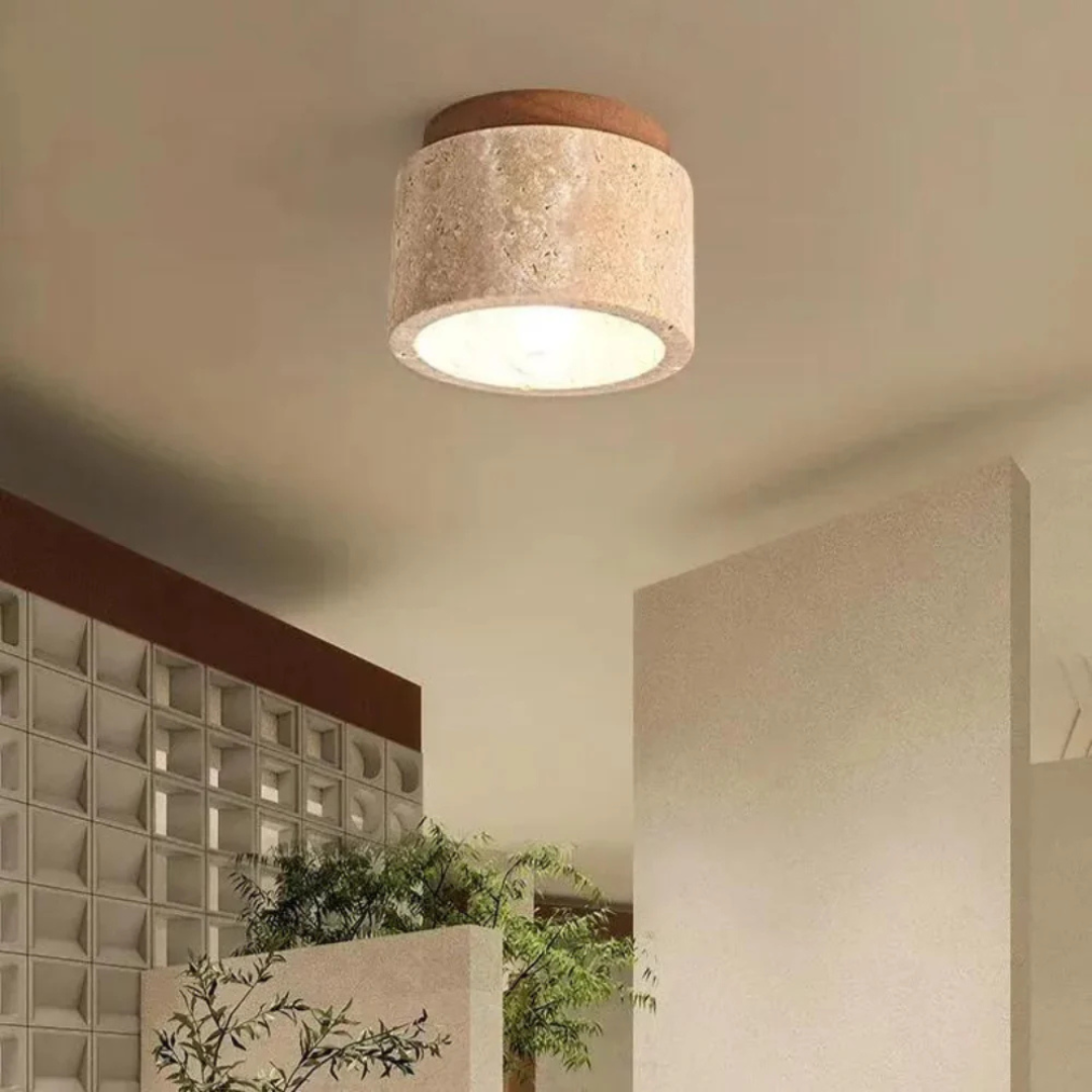 Hoki – Plafondlamp met Japans Design van Marmer & Hout