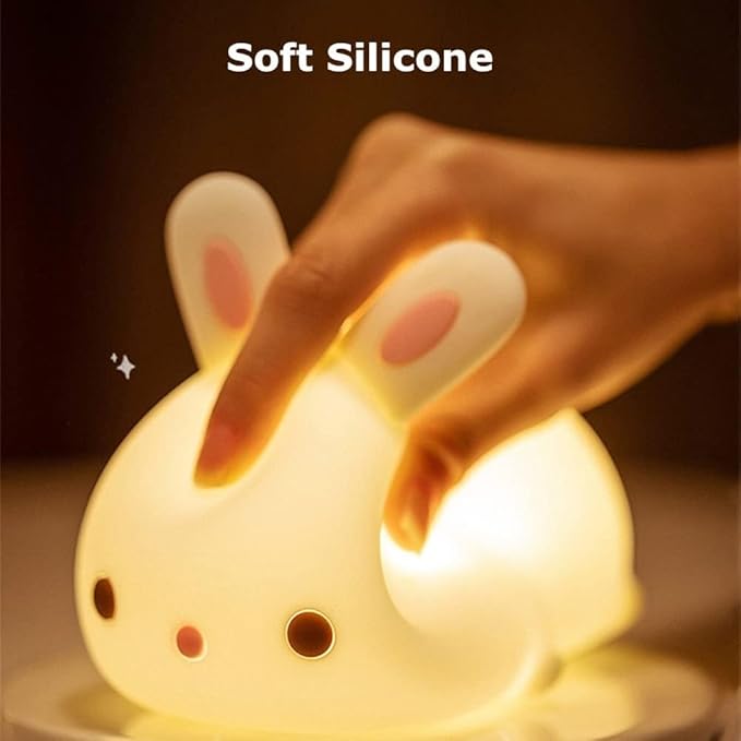 Lumio - Lazy Rabbit LED Squishy Nachtlampje