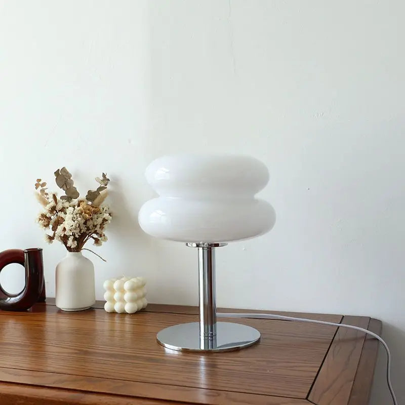 Lumio – Tafellamp Italiaanse Elegantie Designlamp van Glas en Metaal