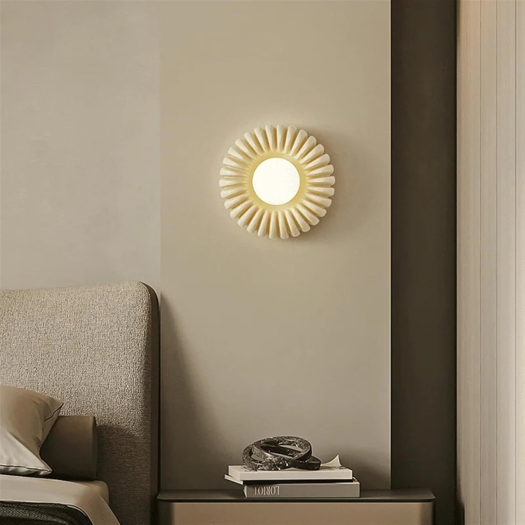 Lumio - Moderne LED Wandlamp met Artistiek Cirkelontwerp
