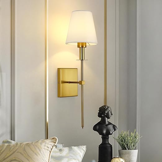 Lumio - Classic Elegante Wandlamp draadloos met vintage luxe & afstandsbediening
