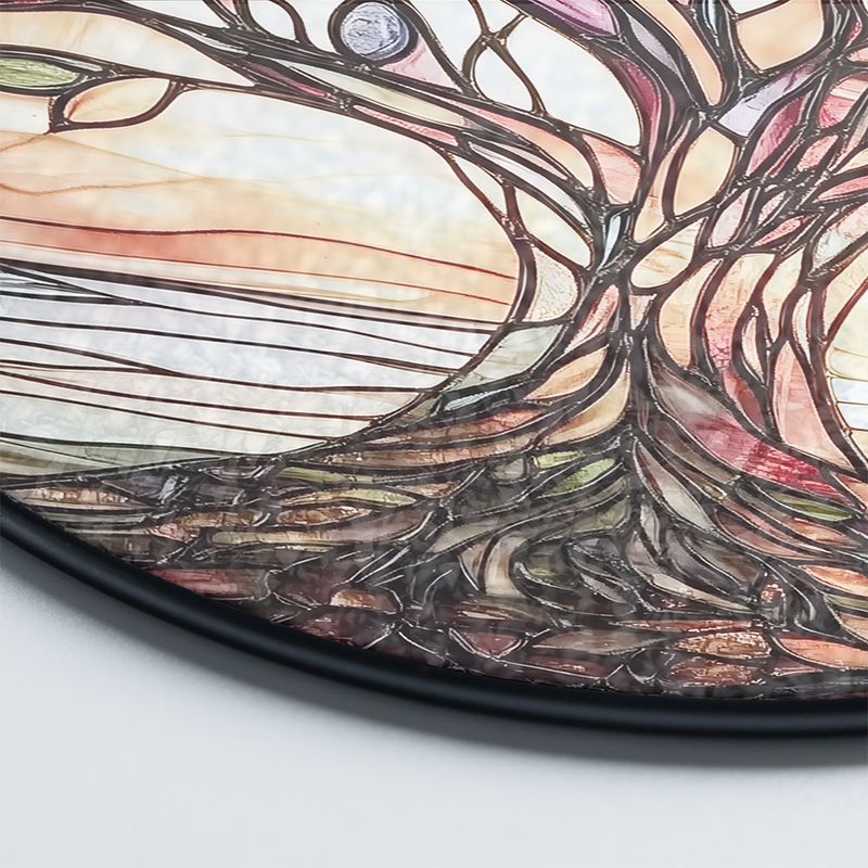 Lumio – Handgemaakte Glas-in-lood Levensboom Zonnevanger