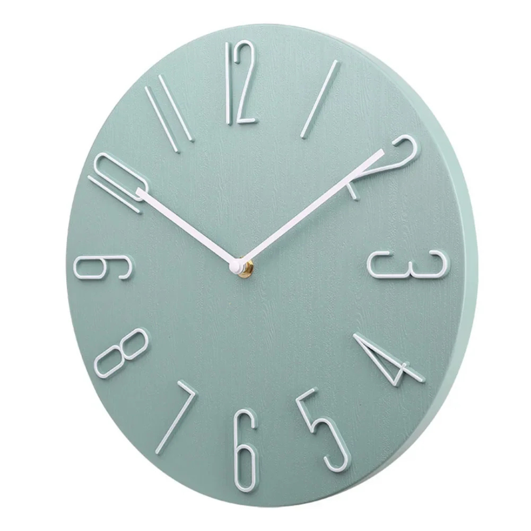 Lumio – Grote Wandklok Modern Minimalistisch Design Ø30 cm
