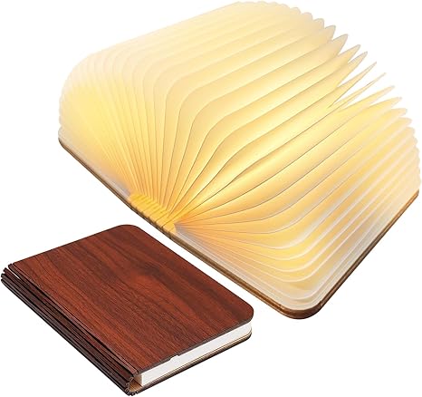 Booky – LED Oplaadbare Tafellamp in Boekvorm