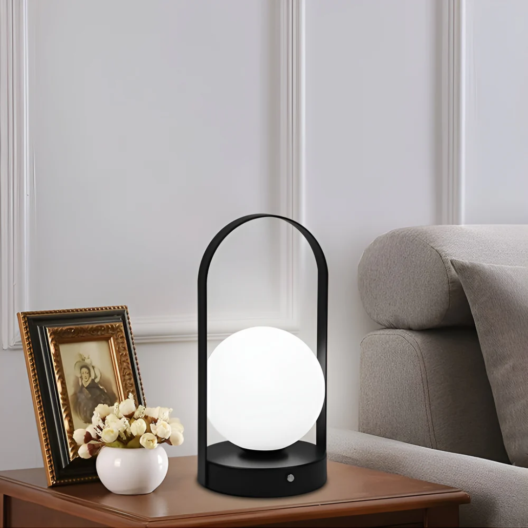 Lumio - Draadloze & Elegante oplaadbare tafellamp met warm wit licht