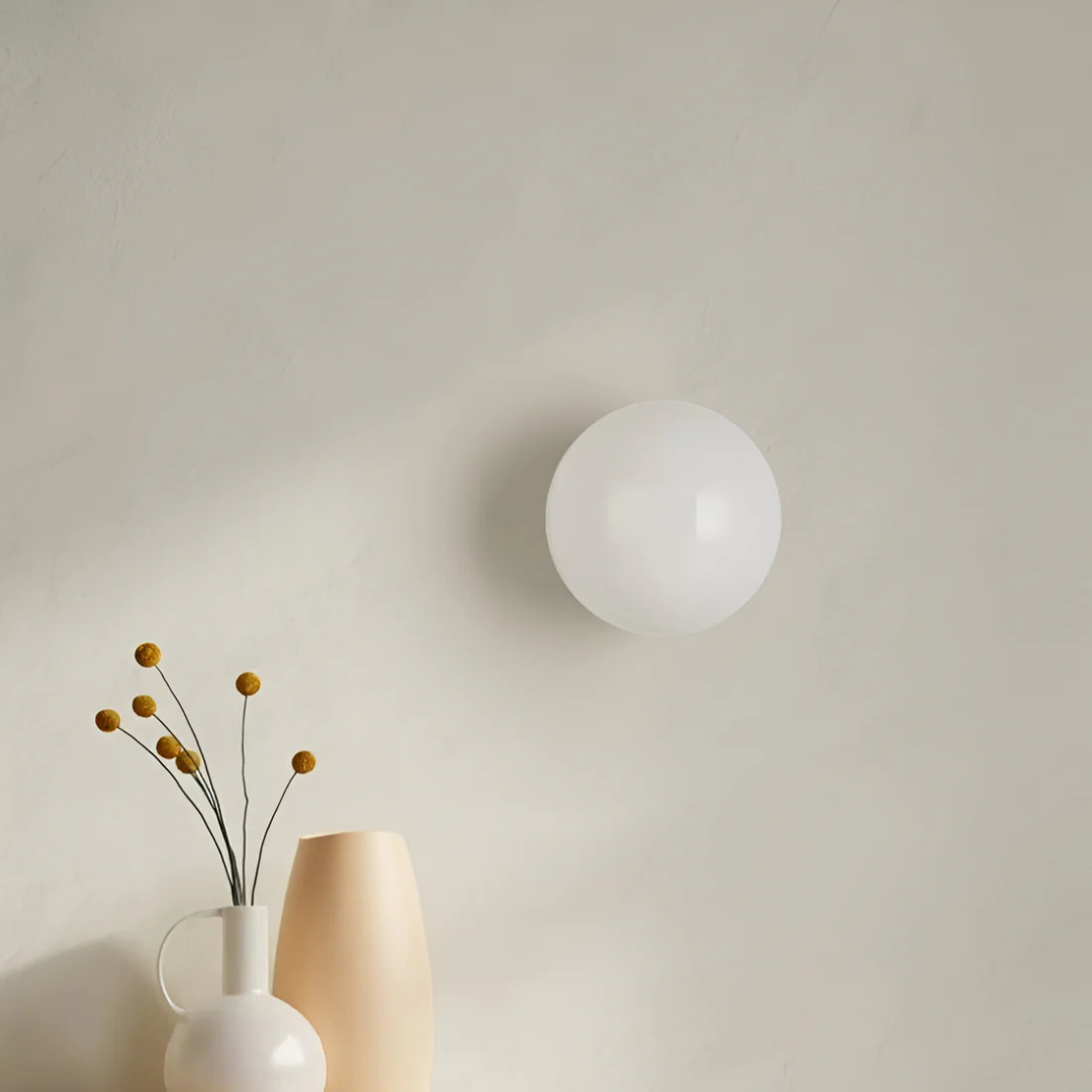 Lumio - Moderne glazen wandlamp met warm LED-licht