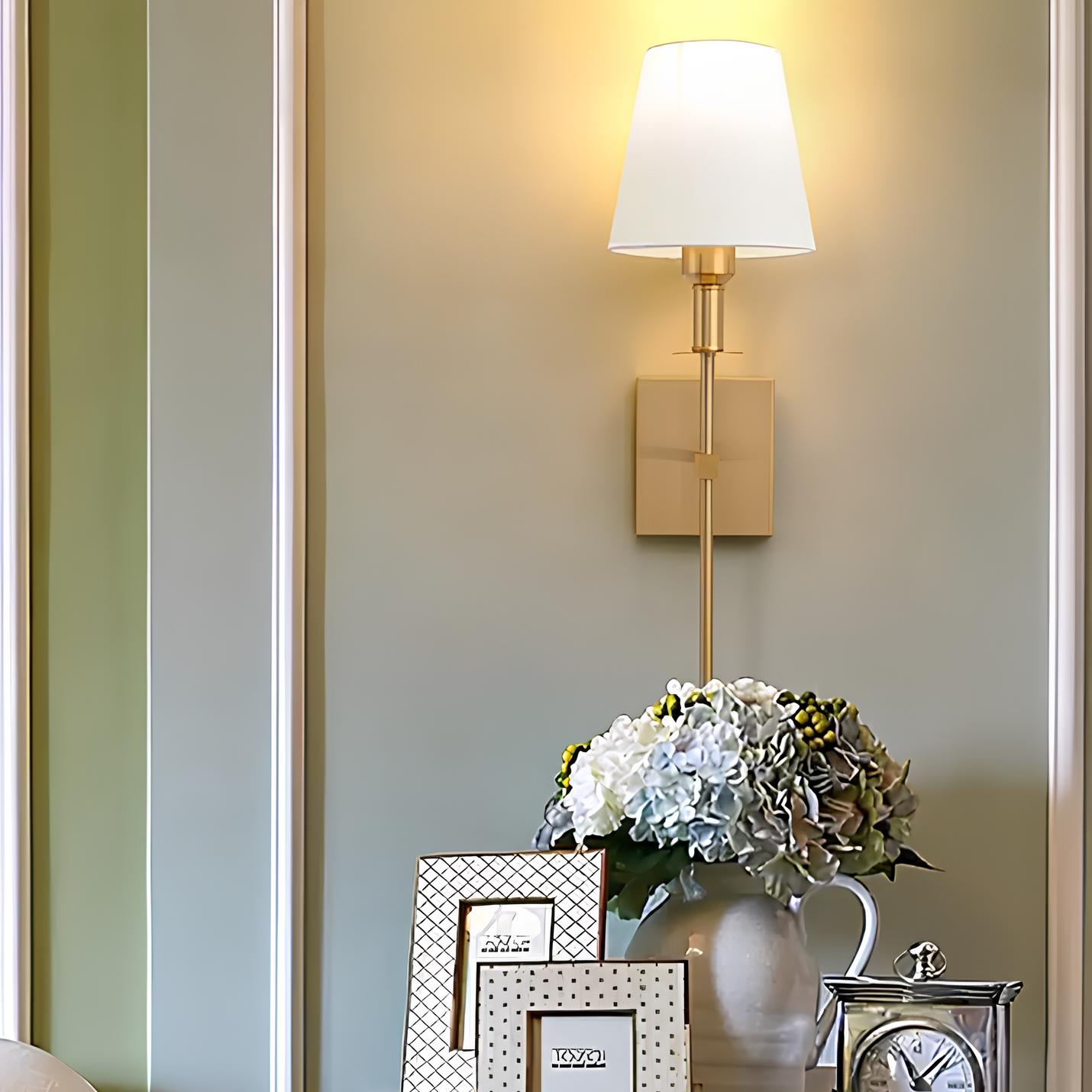 Lumio - Classic Elegante Wandlamp draadloos met vintage luxe & afstandsbediening