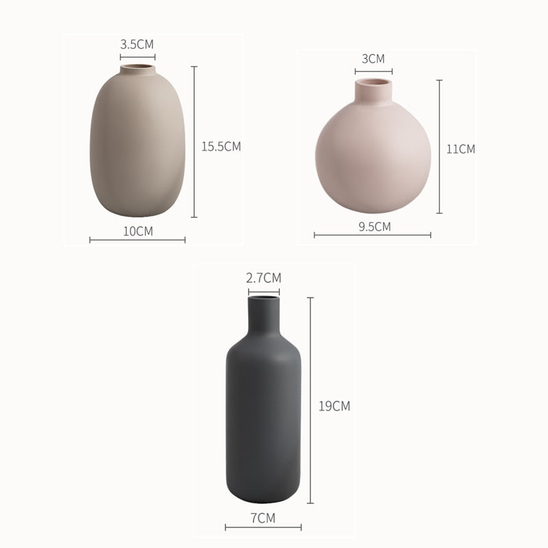 Lumio – Keramieken Vaas Collectie Scandinavisch Minimalisme met Organisch Design