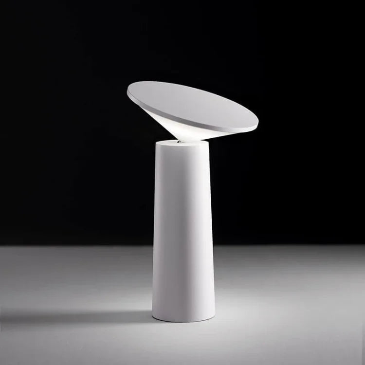 Lumio - Japandi Minimalistische Draadloze Tafellamp met 360° Rotatie