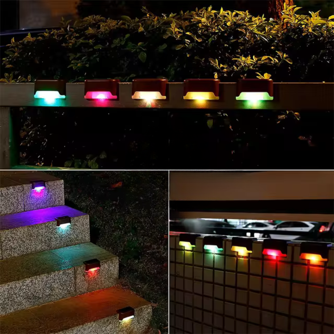 Sola – 4-Pack Solar Buitenlampen met Automatische Sensor & Weerbestendig Ontwerp (IP65)