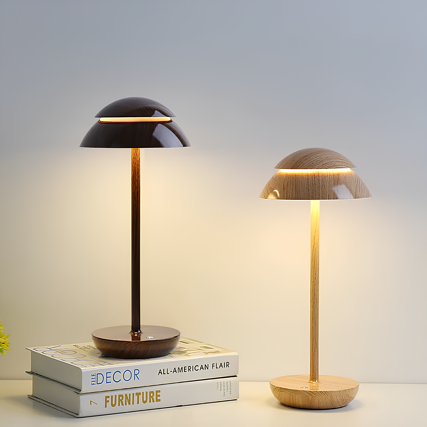 Lumio - Prestige draadloze aluminium tafellamp met dimfunctie