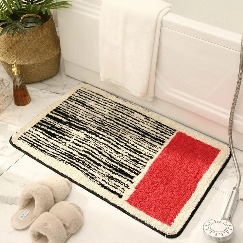 Lumio – Nordic Badmat met Antislip & Absorberend Ontwerp
