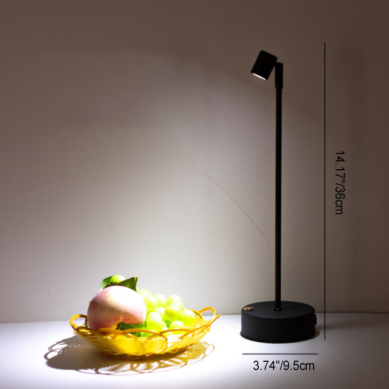 Minimalistische LED Tafellamp van IJzer – 1, 2 of 4 Lichtpunten