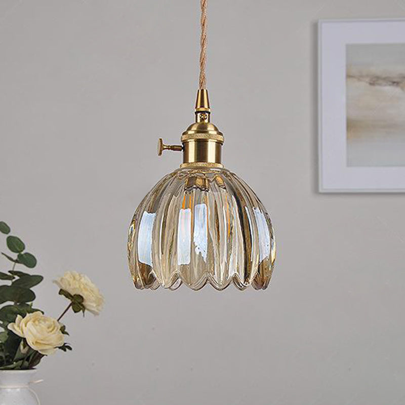 Scandinavische Glazen Hanglamp – Meerdere Kleuren met E26 Fitting