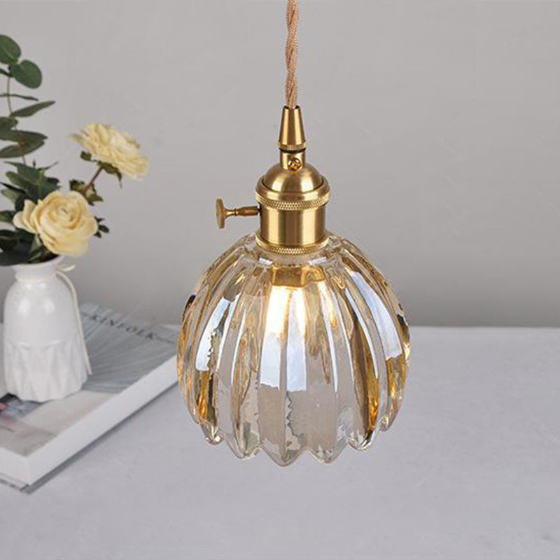 Scandinavische Glazen Hanglamp – Meerdere Kleuren met E26 Fitting