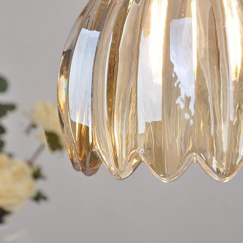 Scandinavische Glazen Hanglamp – Meerdere Kleuren met E26 Fitting