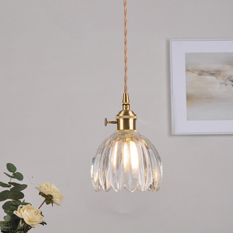 Scandinavische Glazen Hanglamp – Meerdere Kleuren met E26 Fitting