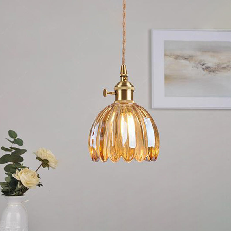 Scandinavische Glazen Hanglamp – Meerdere Kleuren met E26 Fitting