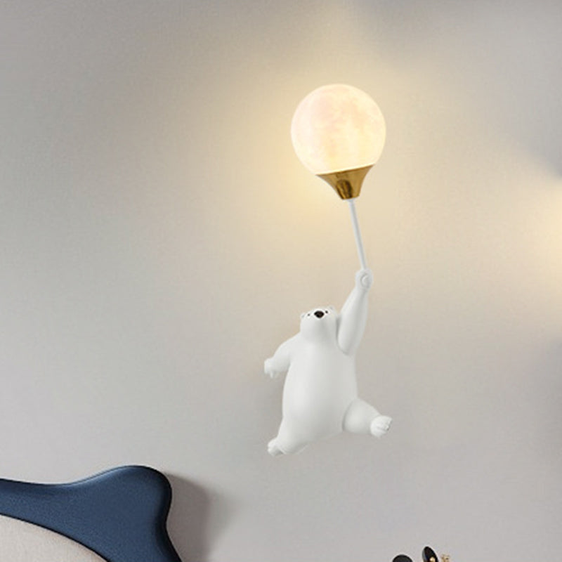 Scandinavische Speelse Wandlamp – Resin & PVC – 220V-240V – G9 Fitting