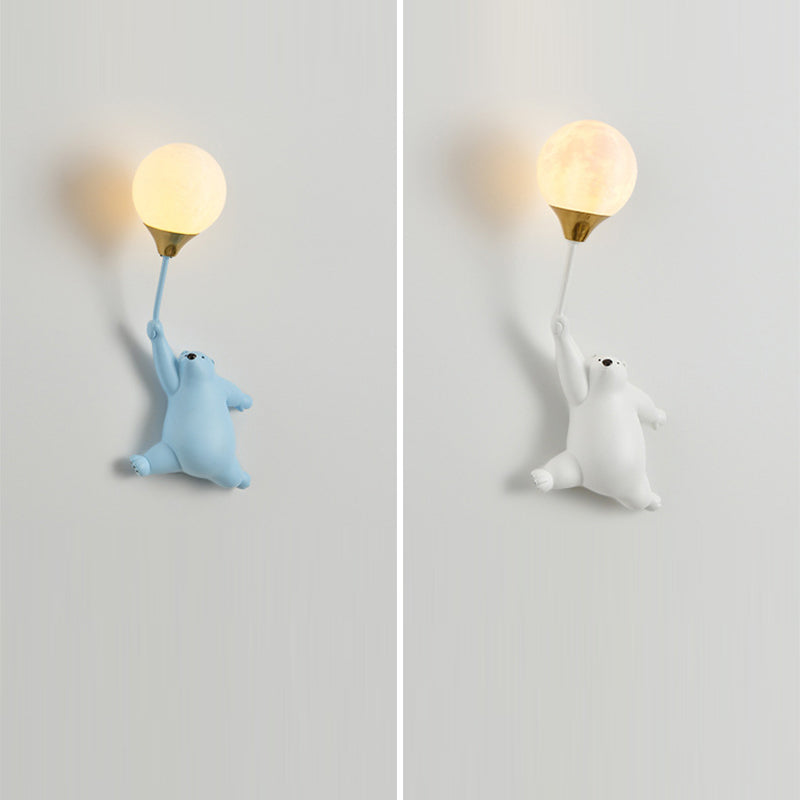 Scandinavische Speelse Wandlamp – Resin & PVC – 220V-240V – G9 Fitting