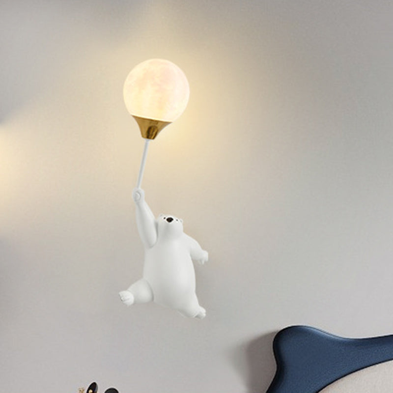 Scandinavische Speelse Wandlamp – Resin & PVC – 220V-240V – G9 Fitting