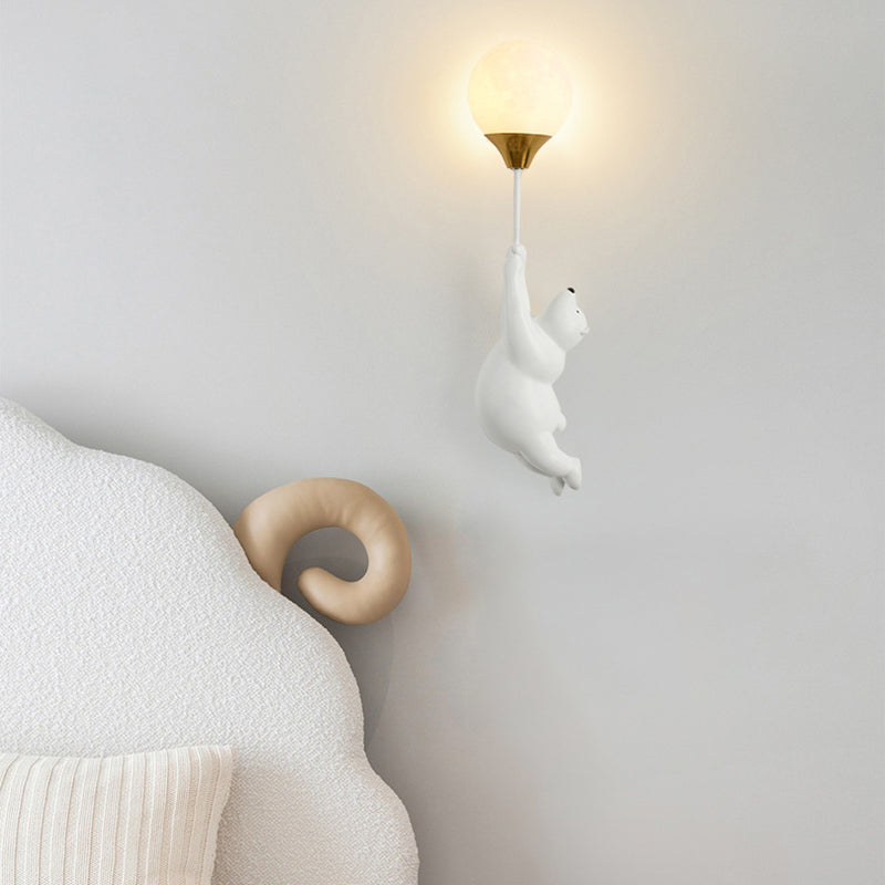 Scandinavische Speelse Wandlamp – Resin & PVC – 220V-240V – G9 Fitting