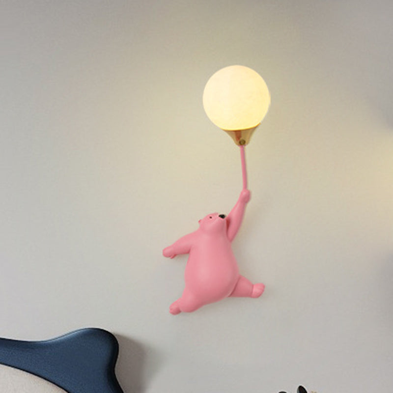 Scandinavische Speelse Wandlamp – Resin & PVC – 220V-240V – G9 Fitting
