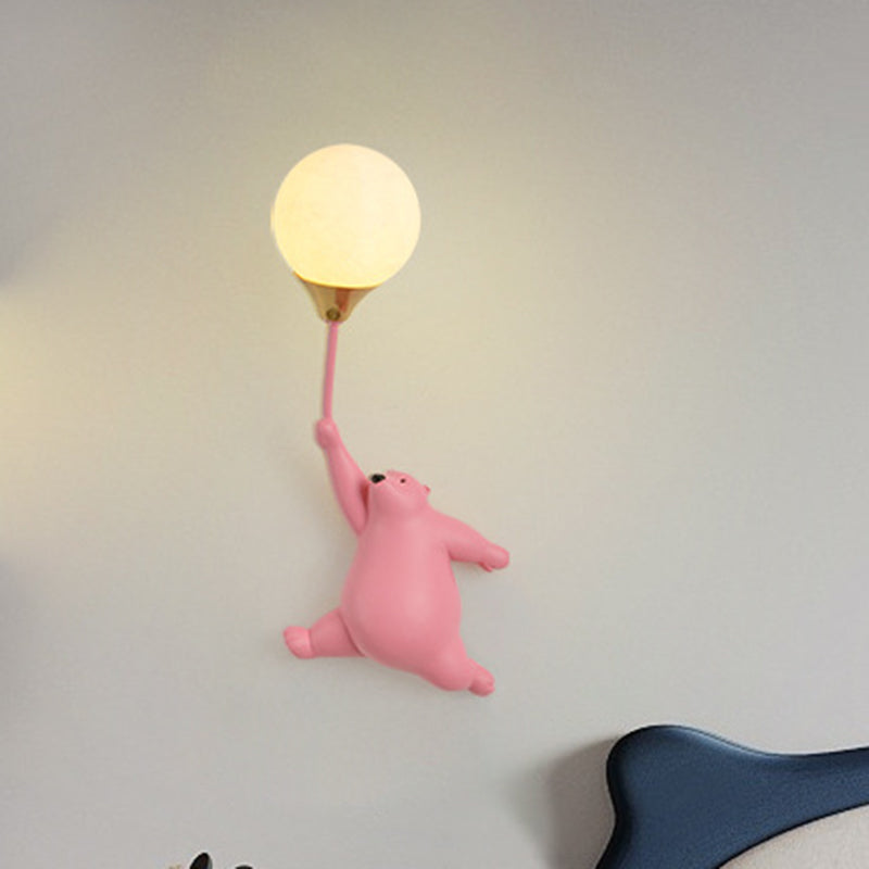 Scandinavische Speelse Wandlamp – Resin & PVC – 220V-240V – G9 Fitting