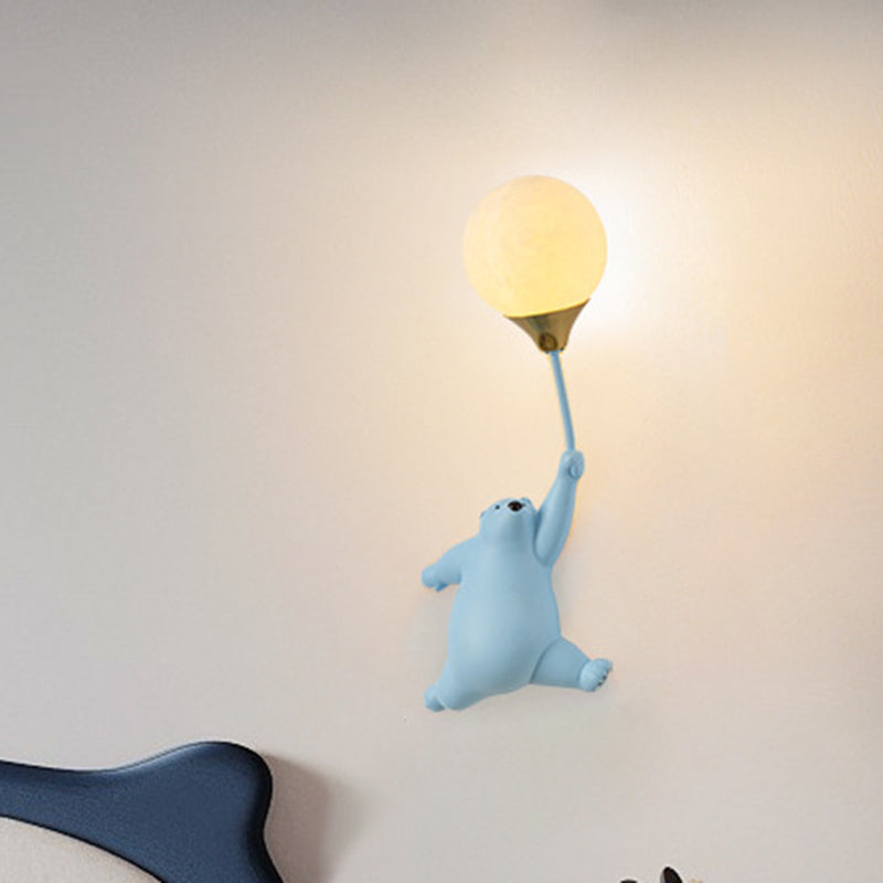Scandinavische Speelse Wandlamp – Resin & PVC – 220V-240V – G9 Fitting