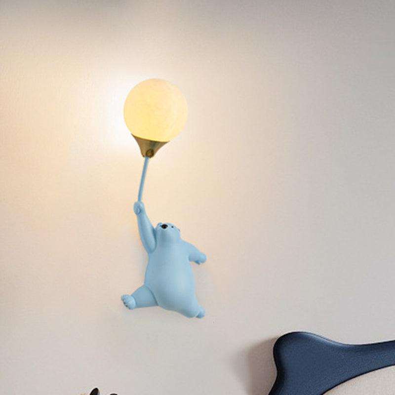 Scandinavische Speelse Wandlamp – Resin & PVC – 220V-240V – G9 Fitting