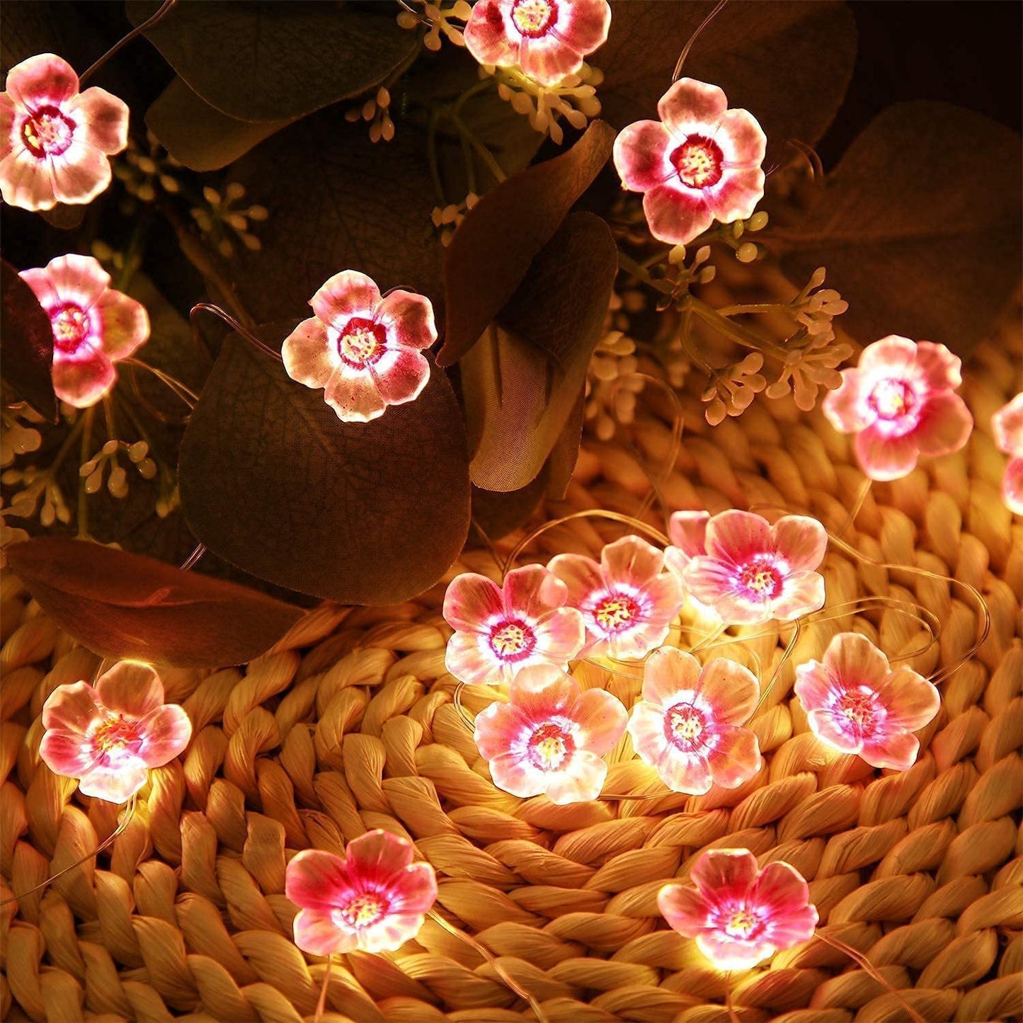 Roze LED Decoratieve Lichtslinger – Creatief – 4.5 V (30 LED’s)