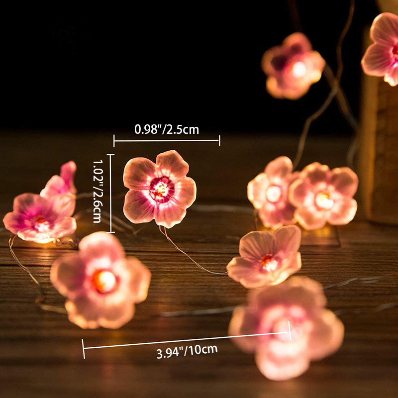 Roze LED Decoratieve Lichtslinger – Creatief – 4.5 V (30 LED’s)